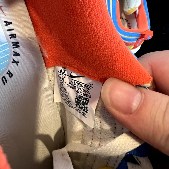 Nike Air Max 97 running club colorway size 8.5 mens no box - Picture 7 of 9